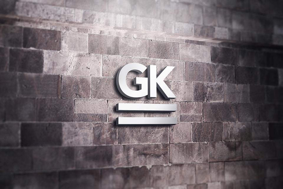 Download 3D Logo Signage Wall Mock-Up v.1 - GK Mockups Store