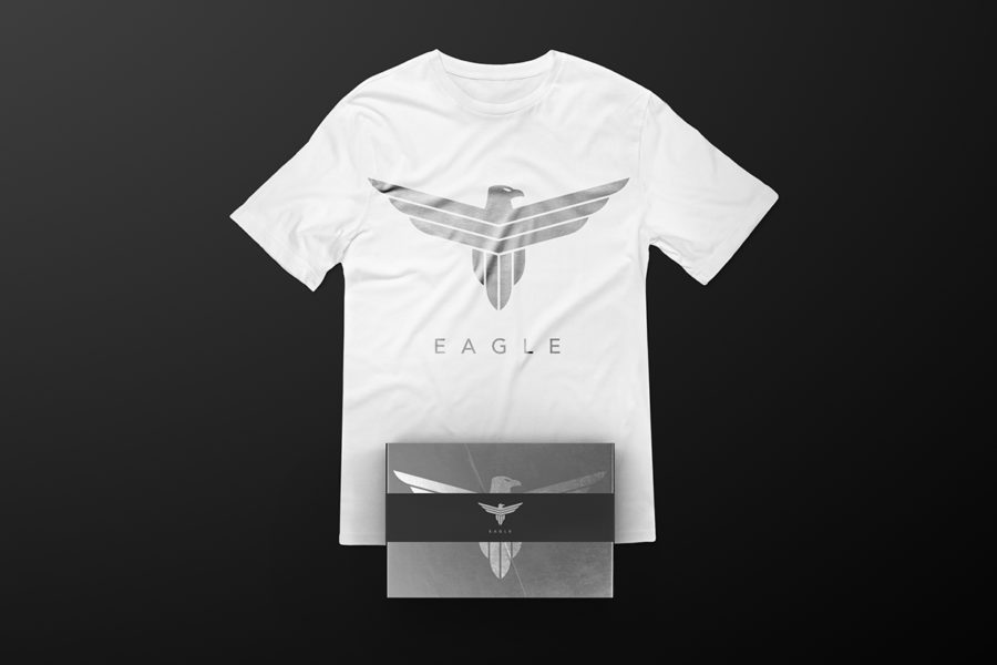 T-Shirt Package Black Edition Mock-up