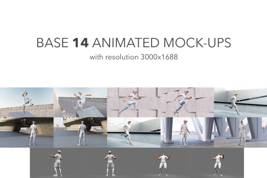 Download Animated T-shirt Mock-up v.3 - GK Mockups Store