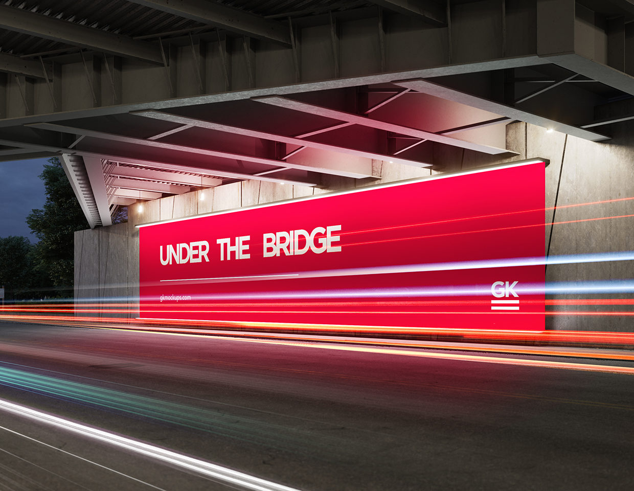 Under the Bridge - Billboard Mock-up