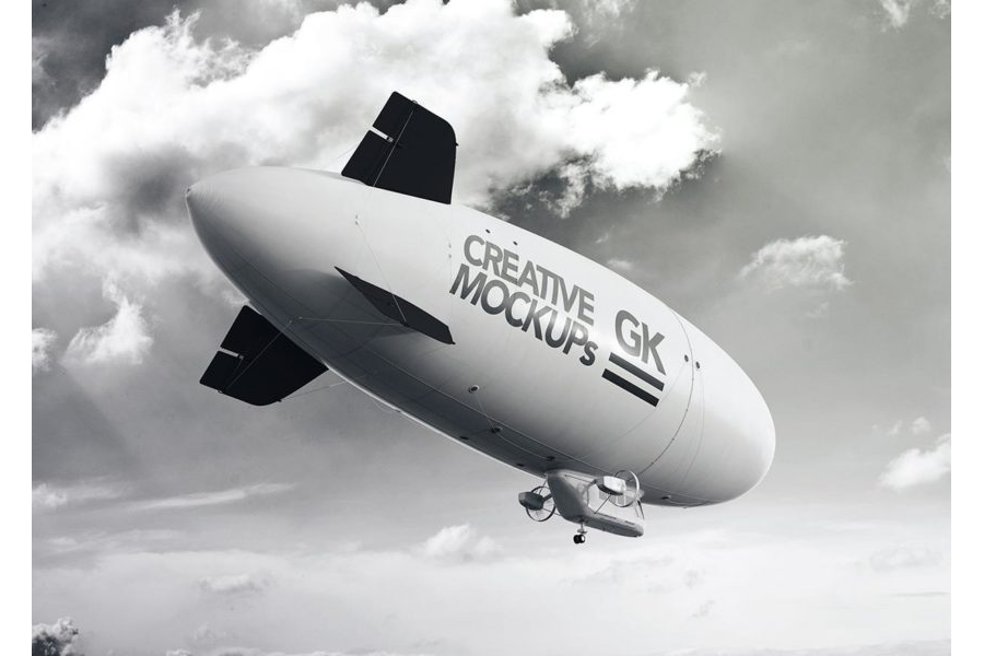 3D Zeppelin / Dirigible Mock-up